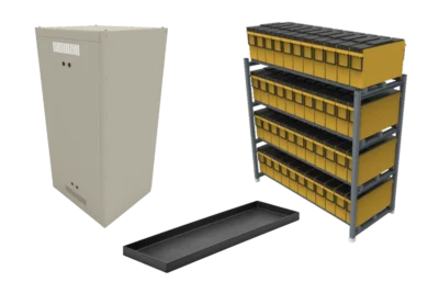 Batteriegestelle & Schränke